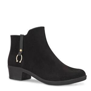 NEW ULAN waterproof dress booties in black